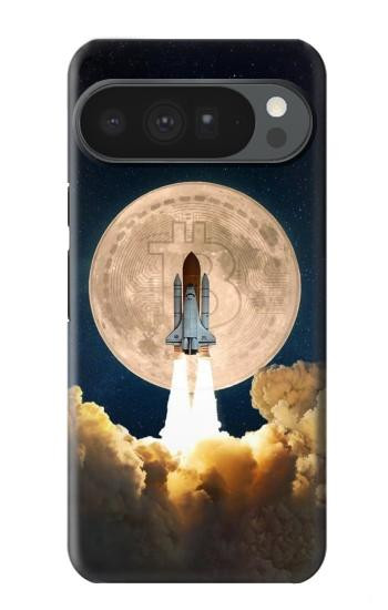 S3859 Bitcoin à la Lune Etui Coque Housse pour Google Pixel 10 Pro XL