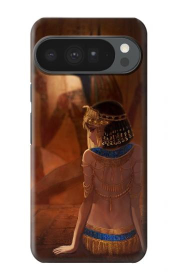 S3919 La reine égyptienne Cléopâtre Anubis Etui Coque Housse pour Google Pixel 10 Pro XL