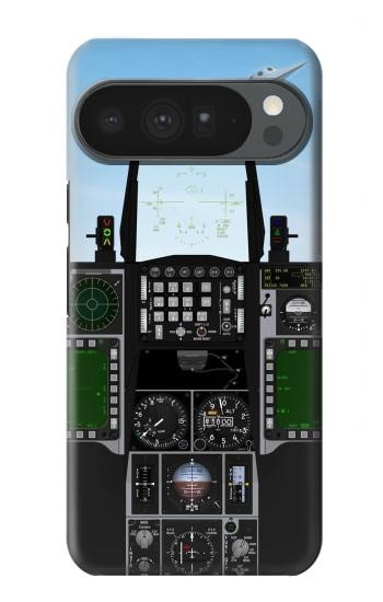 S3933 Avion de chasse OVNI Etui Coque Housse pour Google Pixel 10 Pro XL