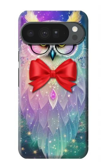 S3934 Hibou nerd fantastique Etui Coque Housse pour Google Pixel 10 Pro XL