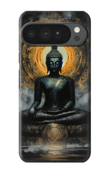 S3968 Bouddha noir Etui Coque Housse pour Google Pixel 10 Pro XL