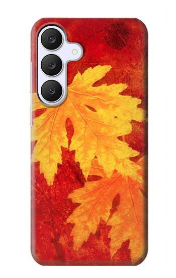S0479 feuille d'érable Etui Coque Housse pour Samsung Galaxy S25 FE, S26 FE
