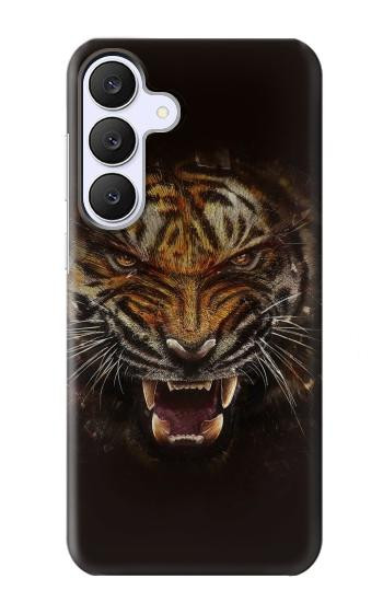 S0575 Tigre Visage Etui Coque Housse pour Samsung Galaxy S25 FE