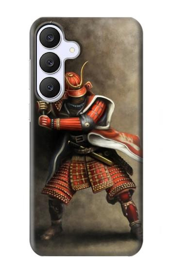 S0796 Japon Rouge Samurai Etui Coque Housse pour Samsung Galaxy S25 FE