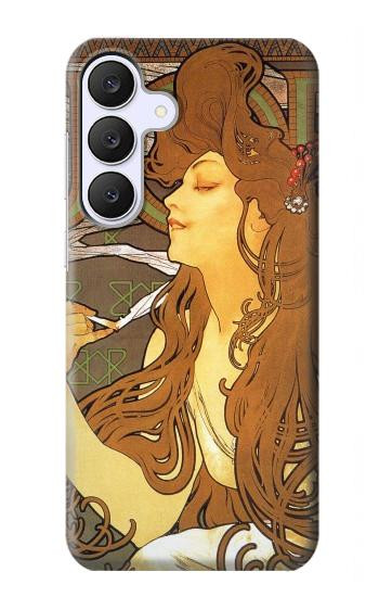 S0969 Alphonse Mucha Job Etui Coque Housse pour Samsung Galaxy S25 FE