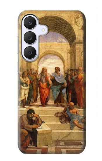 S1086 Ecole d'Athènes de Raphaël Etui Coque Housse pour Samsung Galaxy S25 FE