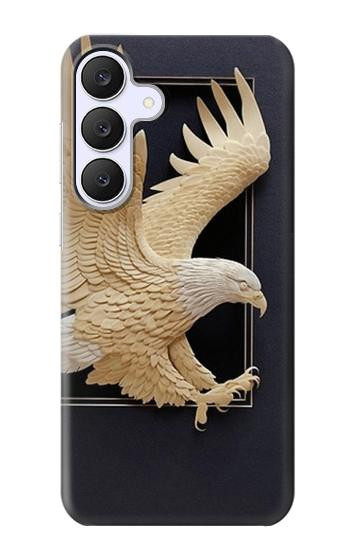 S1383 Sculpture papier Aigle Etui Coque Housse pour Samsung Galaxy S25 FE, S26 FE