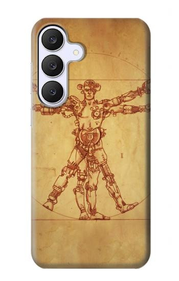 S1682 steampunk Frankenstein Etui Coque Housse pour Samsung Galaxy S25 FE