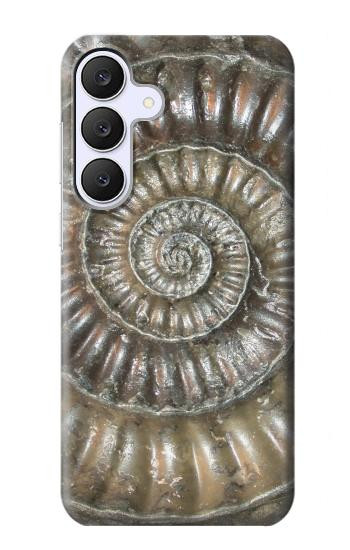 S1788 ammonite Fossile Etui Coque Housse pour Samsung Galaxy S25 FE, S26 FE