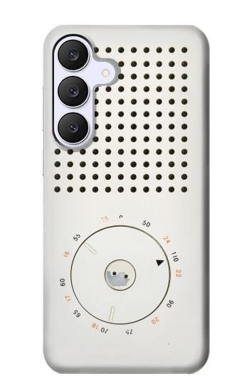 S1857 Rétro transistor radio Etui Coque Housse pour Samsung Galaxy S25 FE