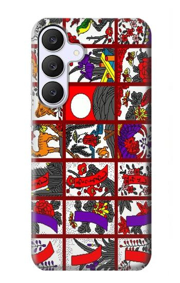 S1923 Hanafuda japonaise Carte de fleur Etui Coque Housse pour Samsung Galaxy S25 FE