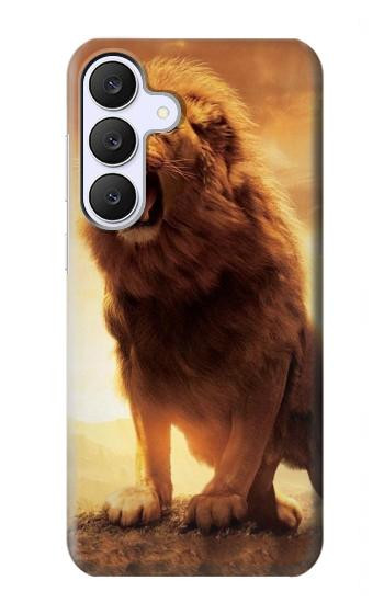 S1957 Lion Etui Coque Housse pour Samsung Galaxy S25 FE, S26 FE