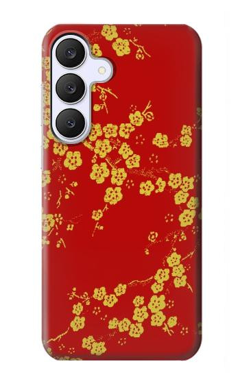 S2050 fleur de Cerisiers chinois imprimé graphique Etui Coque Housse pour Samsung Galaxy S25 FE