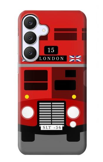 S2058 Angleterre britannique Bus Etui Coque Housse pour Samsung Galaxy S25 FE