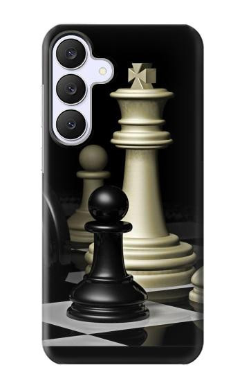 S2262 Roi d'échecs Etui Coque Housse pour Samsung Galaxy S25 FE, S26 FE