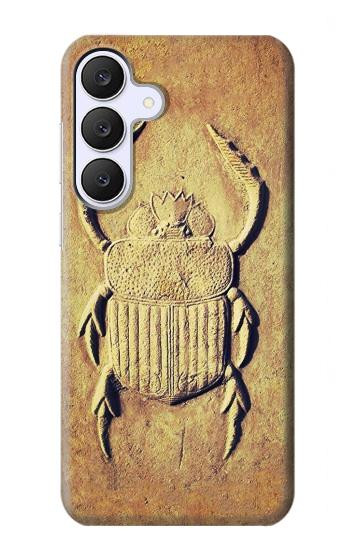 S2401 Scarabée égyptien Beetle imprimé graphique Etui Coque Housse pour Samsung Galaxy S25 FE