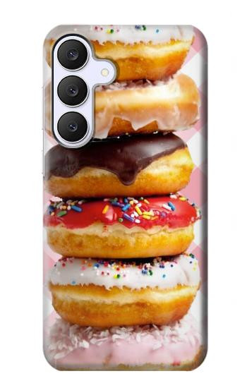 S2431 Fantaisie douce Donuts Etui Coque Housse pour Samsung Galaxy S25 FE