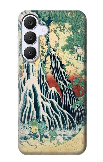 S2491 Hokusai Kirifuri Cascade à Kurokami Etui Coque Housse pour Samsung Galaxy S25 FE, S26 FE