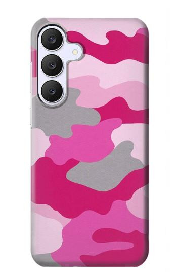 S2525 Rose Camo camouflage Etui Coque Housse pour Samsung Galaxy S25 FE