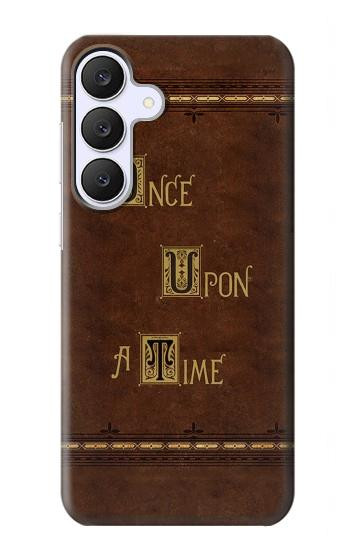 S2643 Il était une fois Livre Etui Coque Housse pour Samsung Galaxy S25 FE