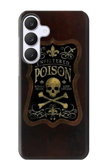S2649 Poison sans filtre Bouteille en verre Millésime Etui Coque Housse pour Samsung Galaxy S25 FE