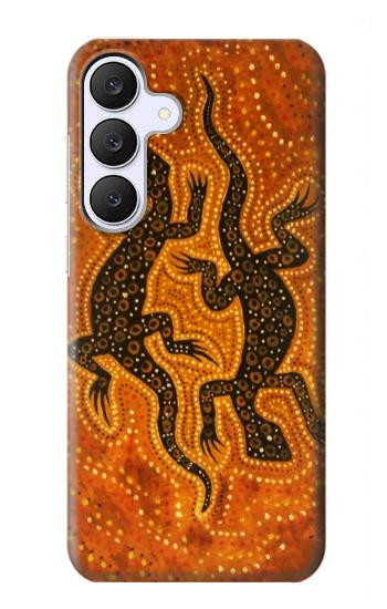 S2901 Lezard Art autochtone Etui Coque Housse pour Samsung Galaxy S25 FE