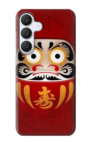 S3023 Japon Bonne chance Daruma Poupée Etui Coque Housse pour Samsung Galaxy S25 FE