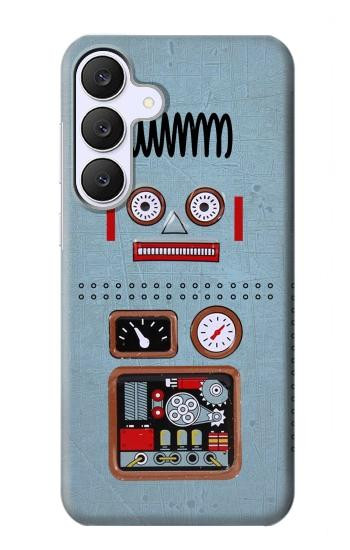 S3040 Retro Robot Jouet Etui Coque Housse pour Samsung Galaxy S25 FE, S26 FE
