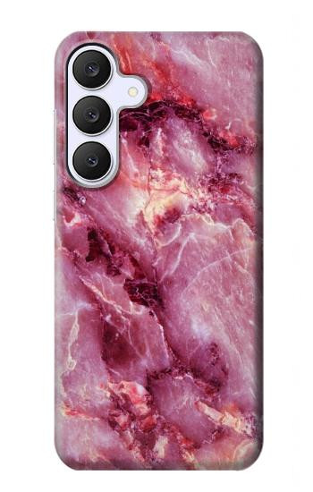 S3052 Rose Marbre Imprimé graphique Etui Coque Housse pour Samsung Galaxy S25 FE