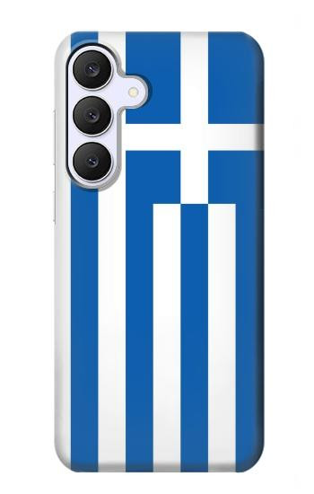 S3102 Drapeau de la Grèce Etui Coque Housse pour Samsung Galaxy S25 FE