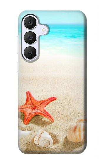 S3212 Coquilles de mer Étoile de mer Plage Etui Coque Housse pour Samsung Galaxy S25 FE