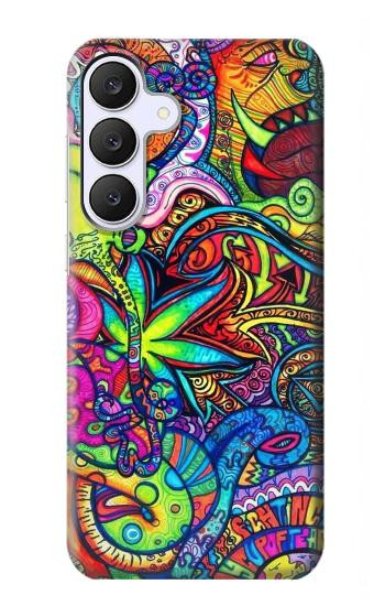S3255 Motif Art coloré Etui Coque Housse pour Samsung Galaxy S25 FE, S26 FE