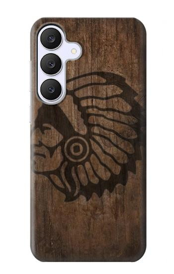 S3443 Tête indienne Etui Coque Housse pour Samsung Galaxy S25 FE, S26 FE