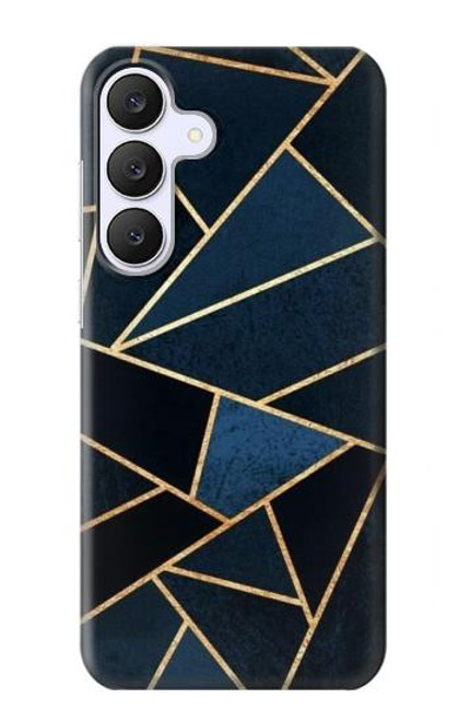 S3479 Marine Bleu Art Graphique Etui Coque Housse pour Samsung Galaxy S25 FE