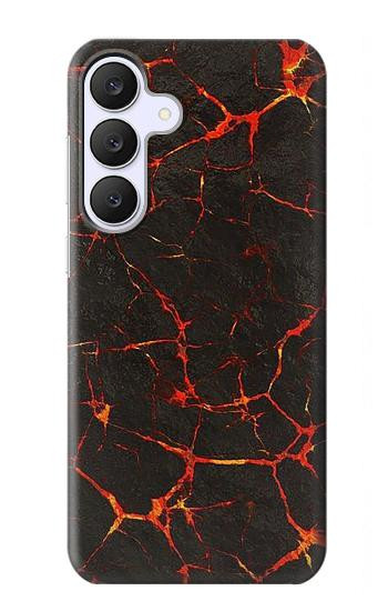 S3696 Magma de lave Etui Coque Housse pour Samsung Galaxy S25 FE