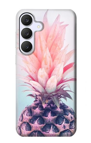 S3711 Ananas rose Etui Coque Housse pour Samsung Galaxy S25 FE