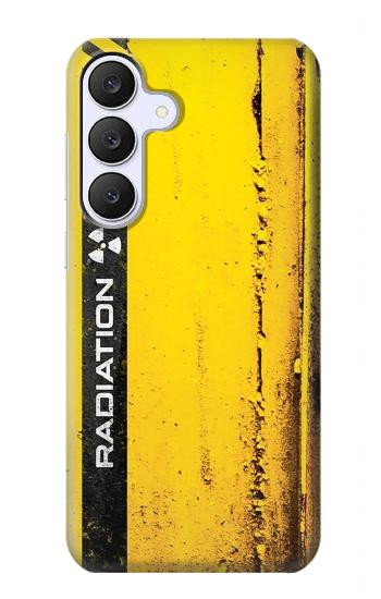 S3714 Avertissement de rayonnement Etui Coque Housse pour Samsung Galaxy S25 FE, S26 FE