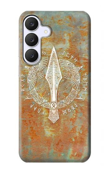 S3827 Lance Gungnir d'Odin Norse Viking Symbol Etui Coque Housse pour Samsung Galaxy S25 FE