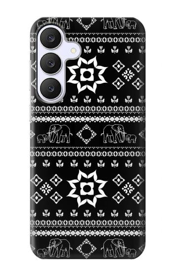 S3932 Patron de pantalon éléphant Etui Coque Housse pour Samsung Galaxy S25 FE, S26 FE