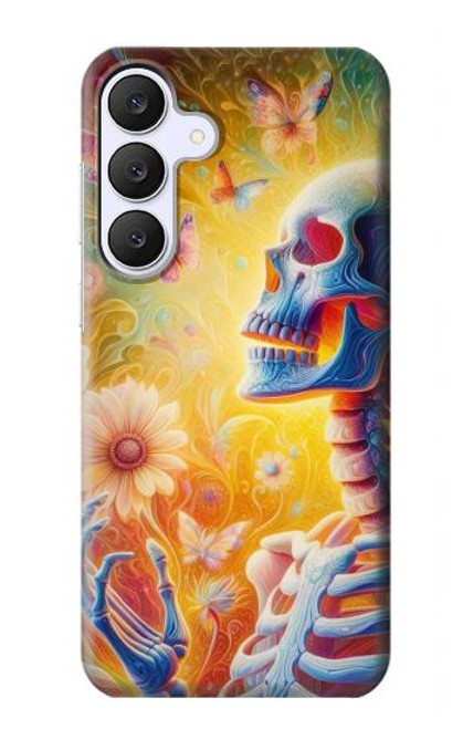 S3976 Squelette coloré Etui Coque Housse pour Samsung Galaxy S25 FE