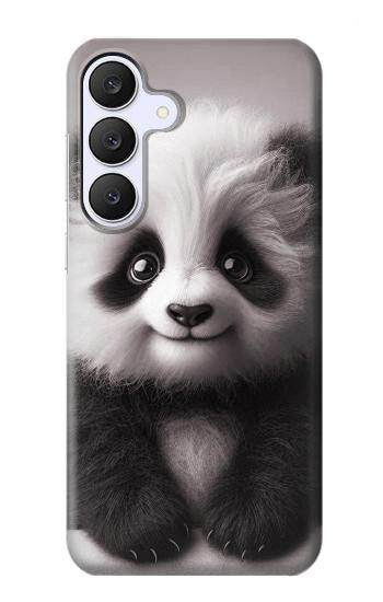 S3978 Bébé panda mignon Etui Coque Housse pour Samsung Galaxy S25 FE, S26 FE