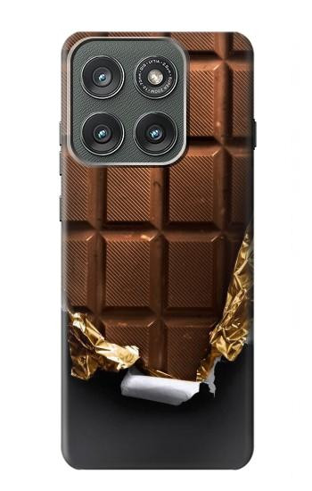 S0270 chocolat Etui Coque Housse pour Motorola Edge (2025)