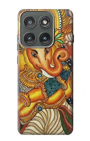 S0440 Dieu hindou Ganesha Etui Coque Housse pour Motorola Edge (2025)
