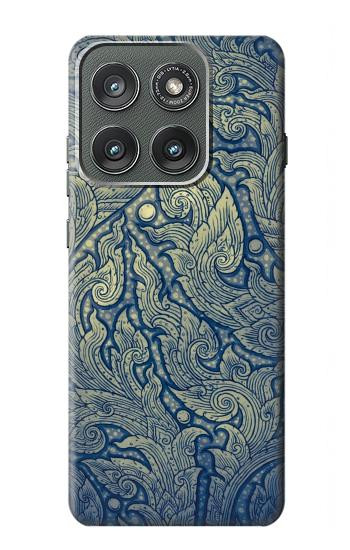 S0568 Art de la peinture thaïlandaise Etui Coque Housse pour Motorola Edge (2025)