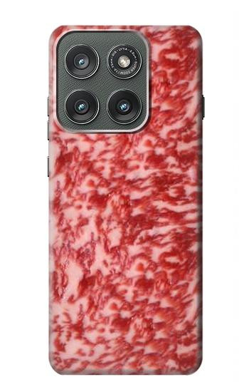 S0626 boeuf Kobe Etui Coque Housse pour Motorola Edge (2025)