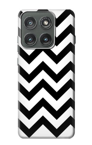S1613 Chevron Zigzag Etui Coque Housse pour Motorola Edge (2025)