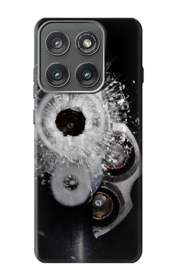 S2387 Verre bullet Trou Pistolet Etui Coque Housse pour Motorola Edge (2025)