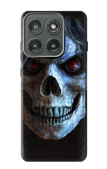 S2585 Mal mort Crâne Pentacle Etui Coque Housse pour Motorola Edge (2025)