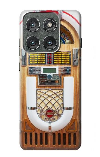 S2853 Jukebox appareil de lecture Etui Coque Housse pour Motorola Edge (2025)