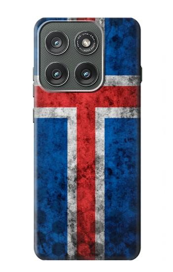 S3000 Islande Football Football Etui Coque Housse pour Motorola Edge (2025)